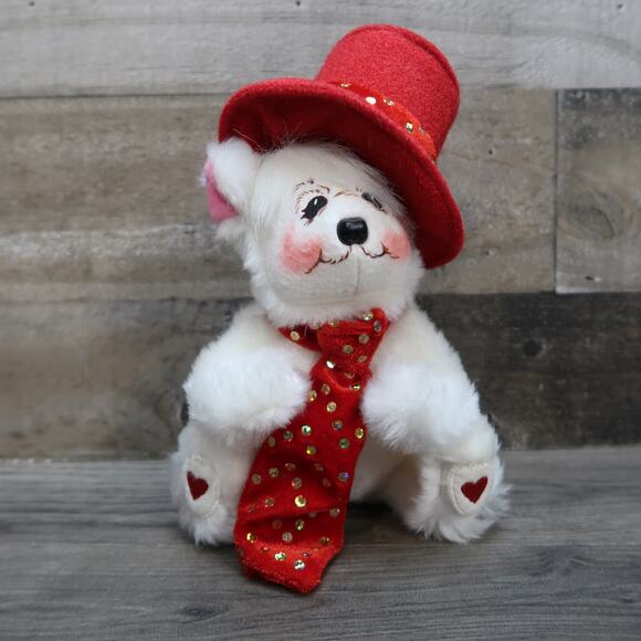 Annalee Doll Valentines Day Boy And Girl Bears - Picture 4 of 6